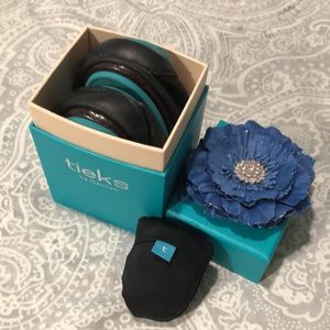 Tieks in matte black size 8 worn once (inside only)